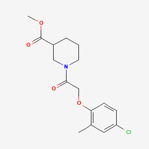 Methyl 1-[(4-chloro-2-methylphenoxy)acetyl]-3-piperidinecarboxylate