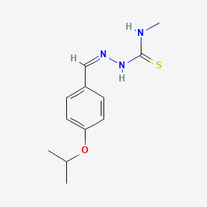 4-isopropoxybenzaldehyde N-methylthiosemicarbazone