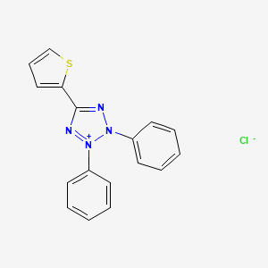 B1337046 2,3-Diphenyl-5-(2-thienyl)tetrazolium Chloride CAS No. 38800-20-3