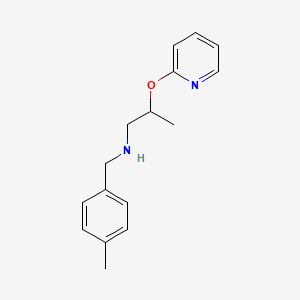 N-(4-methylbenzyl)-2-(pyridin-2-yloxy)propan-1-amine