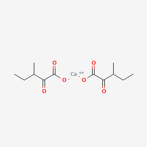B1337047 Calcium 3-methyl-2-oxopentanoate CAS No. 66872-75-1