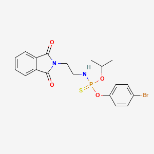 O-(4-bromophenyl) O-isopropyl 2-(1,3-dioxo-1,3-dihydro-2H-isoindol-2-yl)ethylamidothiophosphate