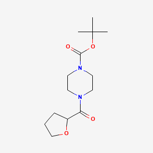 Tert-butyl 4-(tetrahydro-2-furanylcarbonyl)-1-piperazinecarboxylate