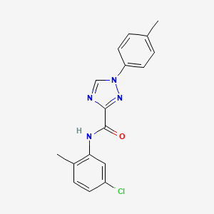 N-(5-chloro-2-methylphenyl)-1-(4-methylphenyl)-1H-1,2,4-triazole-3-carboxamide