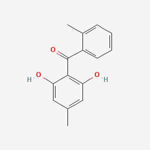 (2,6-Dihydroxy-4-methylphenyl)(2-methylphenyl)methanone