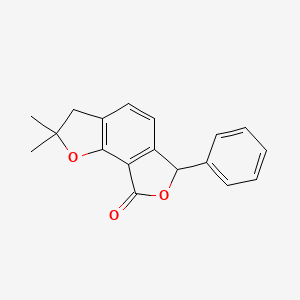 2,2-dimethyl-6-phenyl-3,6-dihydrofuro[2,3-e][2]benzofuran-8(2H)-one