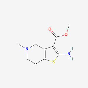 Methyl 2-amino-5-methyl-4,5,6,7-tetrahydrothieno[3,2-c]pyridine-3-carboxylate