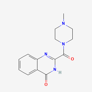 2-[(4-methyl-1-piperazinyl)carbonyl]-4(3H)-quinazolinone