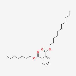 molecular formula C26H42O4 B1337095 邻苯二甲酸，庚基十一烷基酯 CAS No. 68515-42-4