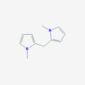 B1337097 1-methyl-2-[(1-methyl-1H-pyrrol-2-yl)methyl]-1H-pyrrole CAS No. 81263-87-8