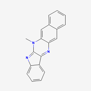 6-methyl-6H-benzo[g]indolo[2,3-b]quinoxaline