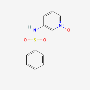 4-methyl-N-(1-oxido-3-pyridinyl)benzenesulfonamide