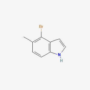 molecular formula C9H8BrN B1337127 4-溴-5-甲基-1H-吲哚 CAS No. 610794-15-5