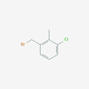 molecular formula C8H8BrCl B1337138 1-(溴甲基)-3-氯-2-甲苯 CAS No. 90369-76-9