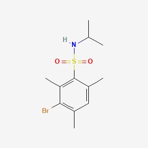 3-bromo-N-isopropyl-2,4,6-trimethylbenzenesulfonamide