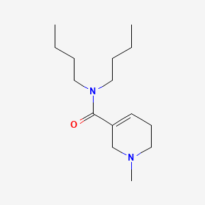 N,N-dibutyl-1-methyl-1,2,5,6-tetrahydropyridine-3-carboxamide