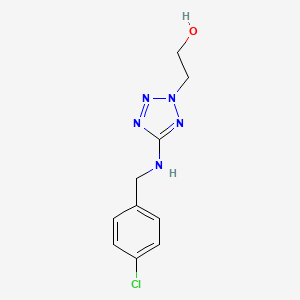 2-{5-[(4-chlorobenzyl)amino]-2H-tetrazol-2-yl}ethanol