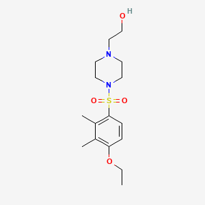 2-{4-[(4-Ethoxy-2,3-dimethylphenyl)sulfonyl]-1-piperazinyl}ethanol