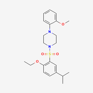 1-[(2-Ethoxy-5-isopropylphenyl)sulfonyl]-4-(2-methoxyphenyl)piperazine