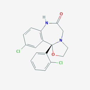 B133722 Cloxazolam, (S)- CAS No. 158251-57-1