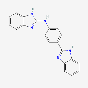 N-(1H-benzimidazol-2-yl)-N-[4-(1H-benzimidazol-2-yl)phenyl]amine