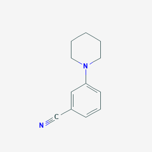 molecular formula C12H14N2 B1337245 3-哌啶-1-基苯甲腈 CAS No. 175696-74-9