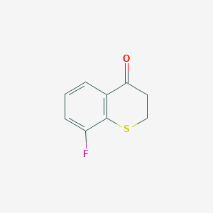 molecular formula C9H7FOS B1337266 8-fluoro-2,3-dihydro-4H-thiochromen-4-one CAS No. 21243-12-9