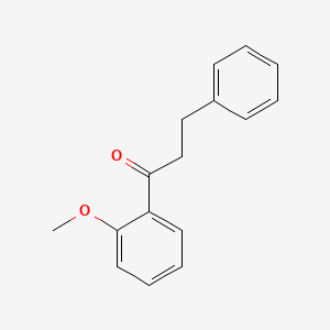 molecular formula C16H16O2 B1337296 2'-甲氧基-3-苯基丙基苯甲酮 CAS No. 22618-13-9