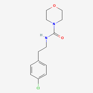 N-[2-(4-chlorophenyl)ethyl]-4-morpholinecarboxamide