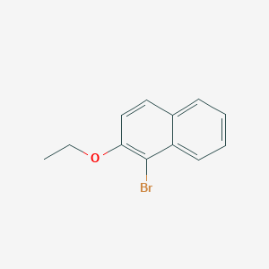 molecular formula C12H11BrO B1337326 1-溴-2-乙氧基萘 CAS No. 50389-70-3