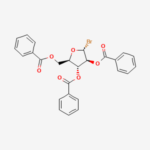 B1337345 2,3,5-Tri-O-benzoyl-alpha-D-arabinofuranosyl bromide CAS No. 4348-68-9