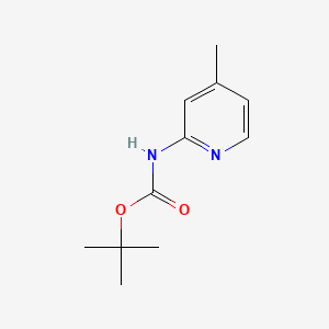 molecular formula C11H16N2O2 B1337354 叔丁基（4-甲基吡啶-2-基）氨基甲酸酯 CAS No. 90101-20-5
