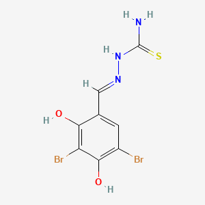 3,5-Dibromo-2,4-dihydroxybenzaldehyde thiosemicarbazone