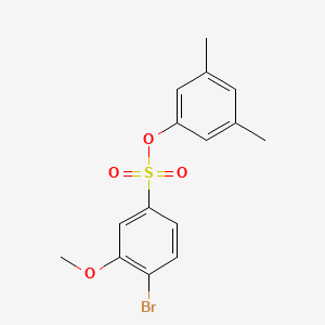 3,5-Dimethylphenyl 4-bromo-3-methoxybenzenesulfonate