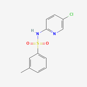 N-(5-chloro-2-pyridinyl)-3-methylbenzenesulfonamide