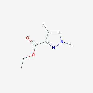 molecular formula C8H12N2O2 B1337411 1,4-二甲基-1H-吡唑-3-甲酸乙酯 CAS No. 68809-65-4