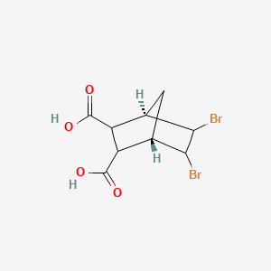 (1S,4R)-5,6-dibromobicyclo[2.2.1]heptane-2,3-dicarboxylic acid