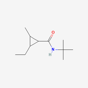 N-(tert-butyl)-2-ethyl-3-methylcyclopropanecarboxamide