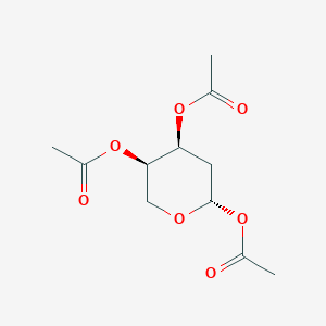 molecular formula C11H16O7 B133745 2-脱氧-D-核糖1,3,4-三乙酸酯 CAS No. 4258-01-9