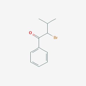 molecular formula C11H13BrO B1337453 2-溴-3-甲基-1-苯基丁烷-1-酮 CAS No. 50735-03-0