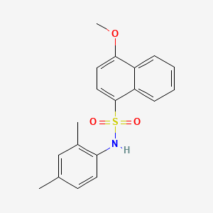 N-(2,4-dimethylphenyl)-4-methoxy-1-naphthalenesulfonamide