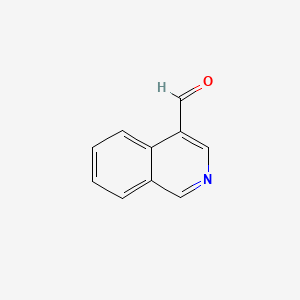 B1337463 Isoquinoline-4-carbaldehyde CAS No. 22960-16-3