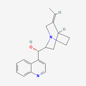 (5-Ethylidene-1-azabicyclo[2.2.2]oct-2-yl)(4-quinolinyl)methanol