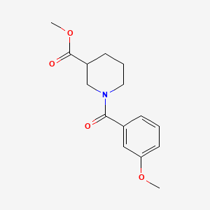 Methyl 1-(3-methoxybenzoyl)-3-piperidinecarboxylate