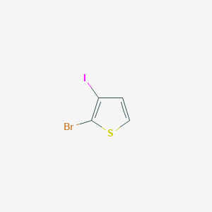 molecular formula C4H2BrIS B1337472 2-溴-3-碘噻吩 CAS No. 24287-92-1