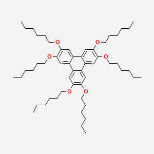 molecular formula C54H84O6 B1337480 2,3,6,7,10,11-Hexakis(hexyloxy)triphenylene CAS No. 70351-86-9