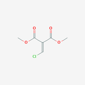molecular formula C6H7ClO4 B1337482 1,3-二甲基 2-(氯亚甲基)丙二酸二酯 CAS No. 38238-77-6
