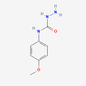 molecular formula C8H11N3O2 B1337483 3-氨基-1-(4-甲氧基苯基)脲 CAS No. 62774-59-8