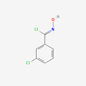 molecular formula C7H5Cl2NO B1337484 alpha,3-Dichlorobenzaldoxime CAS No. 29203-59-6