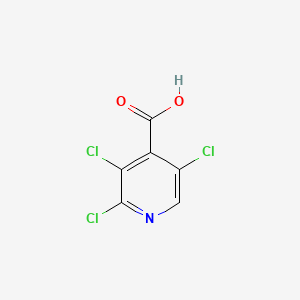 molecular formula C6H2Cl3NO2 B1337485 2,3,5-三氯异烟酸 CAS No. 406676-18-4